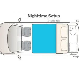 CV 4×4 – 2 Berth Layout Night