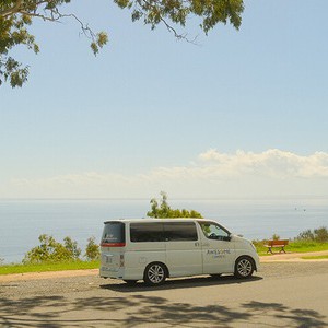 AW BD Campervan – 2 Berth AU Exterior Coastal Overlook View