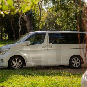 AW BD Campervan – 2 Berth AU Exterior Side View Campsite