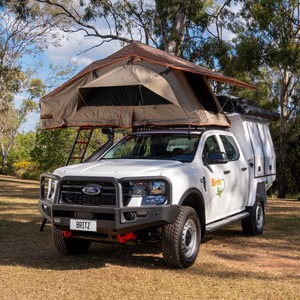 Britz Warrior 4wd 4 Berth AU Exterior Driver Side View 5