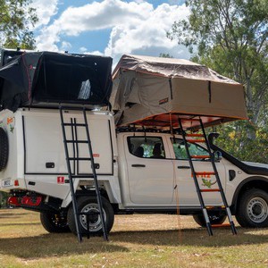 Britz Warrior 4wd 4 Berth AU Exterior Driver Side View 7