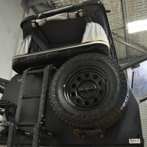 DA 4WD – 2 Berth Back View