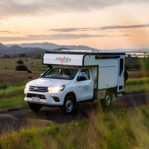 Mighty 4WD – 2 Berth Front View Mighty 4WD – 2 Berth Front View