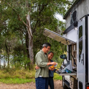 Mighty 4WD – 2 Berth Kitchen Mighty 4WD – 2 Berth Kitchen