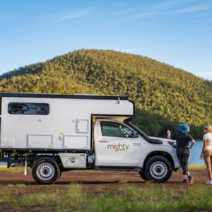 Mighty 4WD – 2 Berth Side View Mighty 4WD – 2 Berth Side View