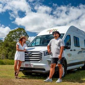 Mighty Duo Motorhome – 2 Berth Exterior Front Mighty Duo Motorhome – 2 Berth Exterior Front