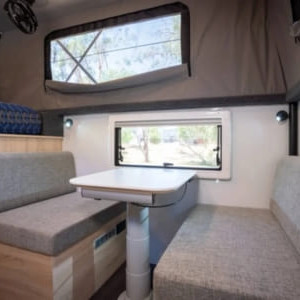 RS Luxury Hilux – 2 Berth Sleep Inside Interior Dinette
