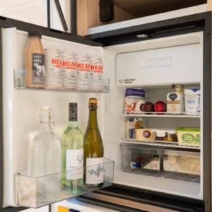 RS Luxury Hilux – 2 Berth Sleep Inside Interior Fridge