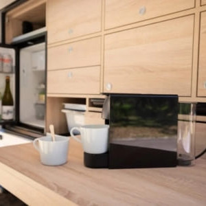 RS Luxury Hilux – 2 Berth Sleep Inside Interior Kitchen