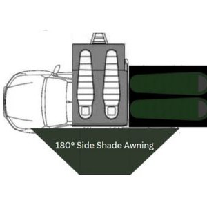 ADV HILUX 4WD – 4-5 Berth – Layout Night ADV HILUX 4WD – 4-5 Berth – Layout Night