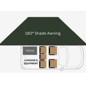 ADV Prado 4WD Car Layout