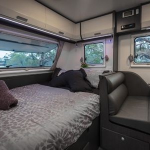 RD 4WD Luxury Campertrailer – 5 Berth Bed 1