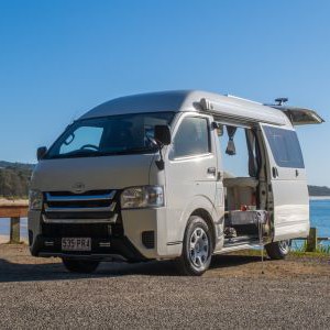AW HP Campervan – 3 Berth AU Exterior Front Side View AW HP Campervan – 3 Berth AU Exterior Front Side View