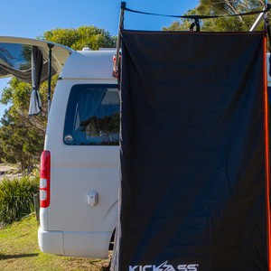 AW HP Campervan – 3 Berth AU Exterior Rear Shower Tent AW HP Campervan – 3 Berth AU Exterior Rear Shower Tent
