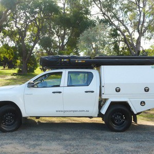 GC Toyota Hilux 4WD – 2-5 Berth AU exterior driver side profile