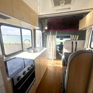 Jucy Chilld Big Kahuna 6 Berth AU Interior Kitchen Stovetop Sink