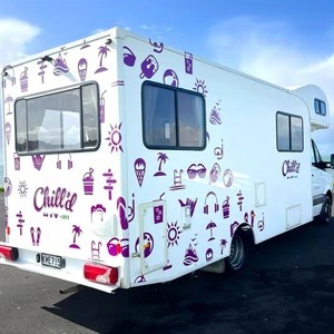 Jucy Chilld Big Kahuna 6 Berth AU Rear Side View