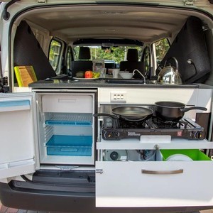 Jucy Chilld Malibu 2 Berth AU Rear Kitchen Fridge And Stove
