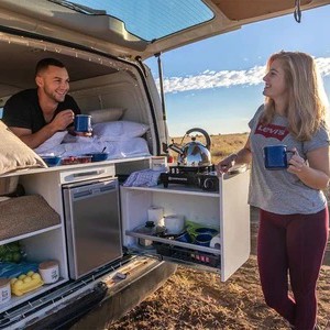 Jucy Chilld Malibu 2 Berth AU Rear Kitchen Lifestyle