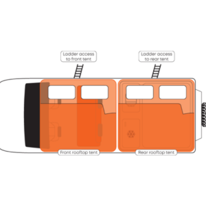 Apollo Overland Camper 4WD – 4 Floorplan 1