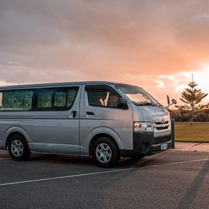 HR – 2-3 Berth Silver Camper at Sunset HR – 2-3 Berth Silver Camper at Sunset