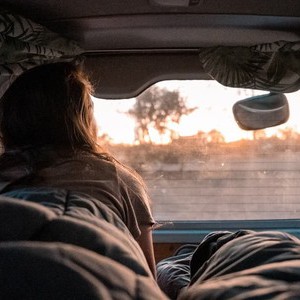HR – 2-3 Berth Sunset View from Bed HR – 2-3 Berth Sunset View from Bed
